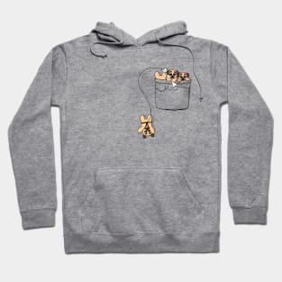 Cute Pocket Pugs Hoodie